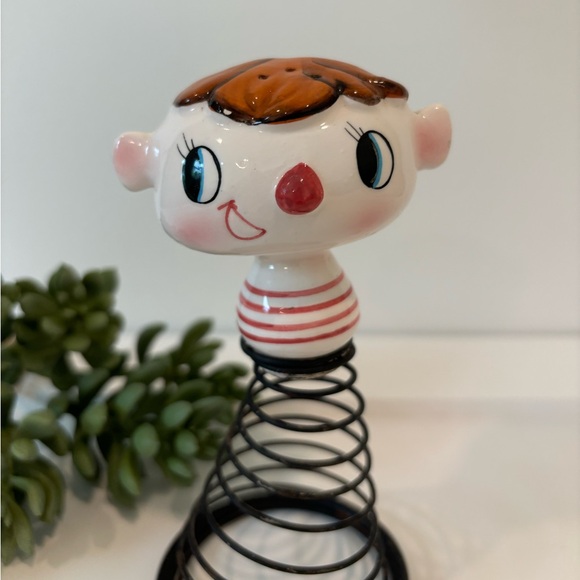RARE Vintage 1950’s Howard Holt Pixie Ware Rock & Roll Kids Single Spring Shaker - Picture 3 of 7